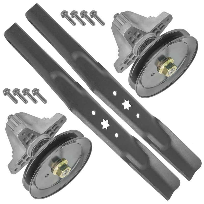 Spindle w/Blade For Troy-Bilt 13AK78BS011 13AL78BS023 13AL78BS223 Bronco 42"