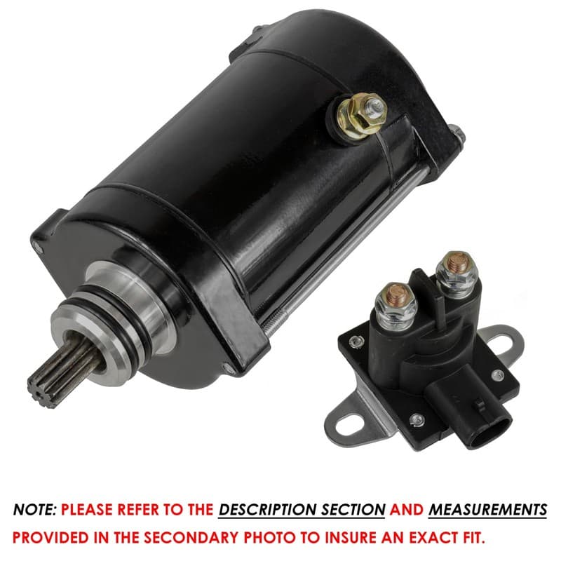 Starter & Relay Solenoid for Seadoo XP Di 951 1998 1999 2000 2001- 2004 Jet Ski
