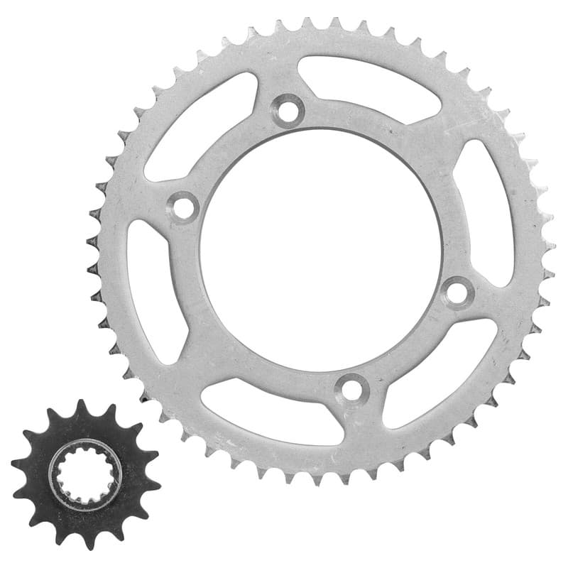 Front & Rear Sprockets Kit for Kawasaki KLX125 2003 2004 2005 2006