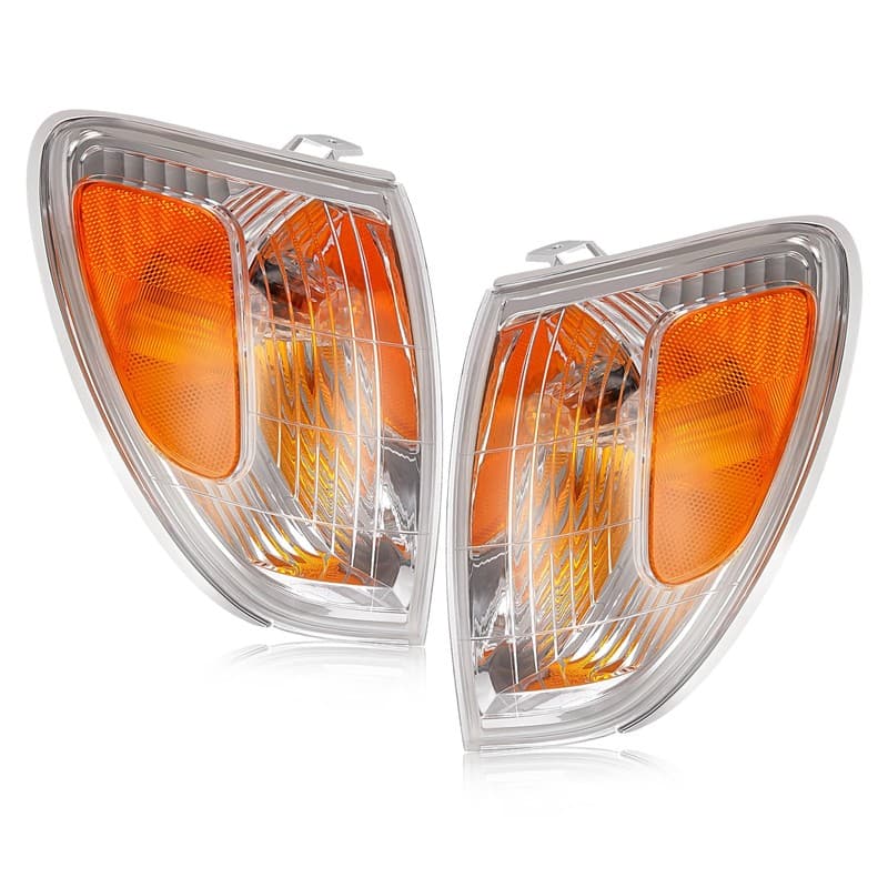 Pair Corner Signal Marker Lights Lamp w/blubs For Land Cruiser 1998-2004 LH+RH