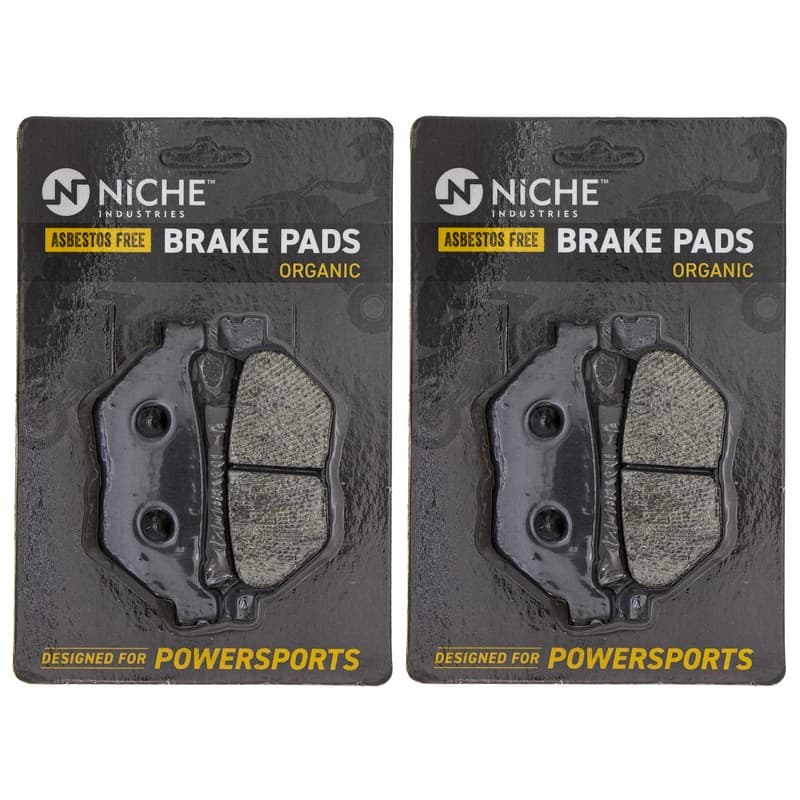 NICHE Brake Pad Set for Yamaha V Star 950 Stryker Bolt Front Rear Organic