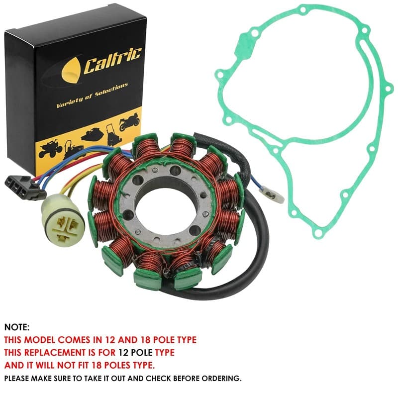 Stator & Gasket for Honda TRX300 Fourtrax 300 1992 1993 1994-2000 **12 Pol**
