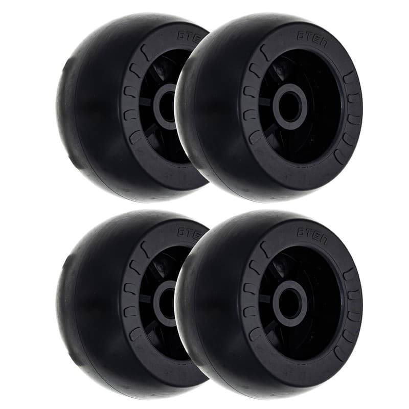8TEN Deck Roller For Kubota G2160 ZG222S GR2110 RCK48-20ZG K5371-42110 4 Pack
