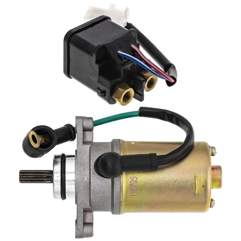 NICHE Starter Motor Solenoid Kit for Raptor 50 Grizzly 80 55X-81800-51-00 ATV