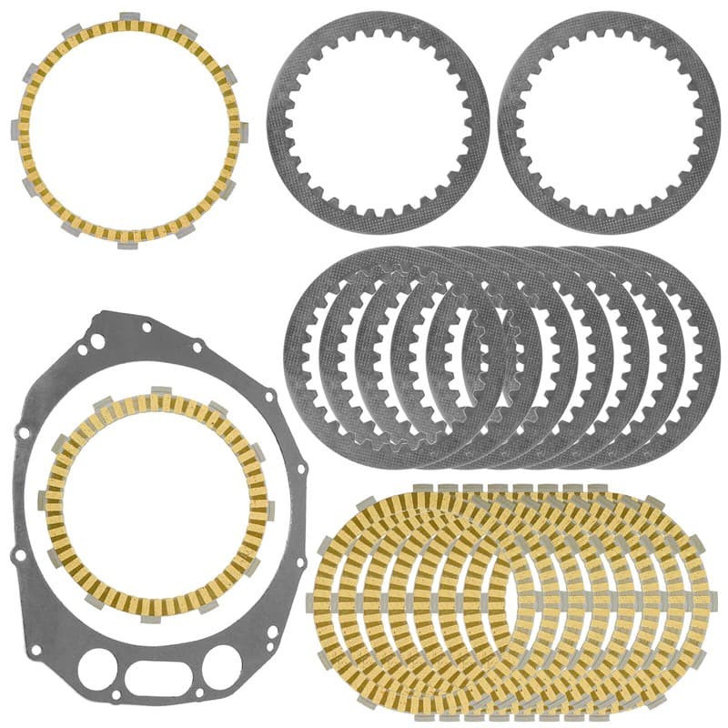 Clutch Plates and Gasket for Suzuki GSX1300R GSX1300RZ Hayabusa 1300 2002-2007