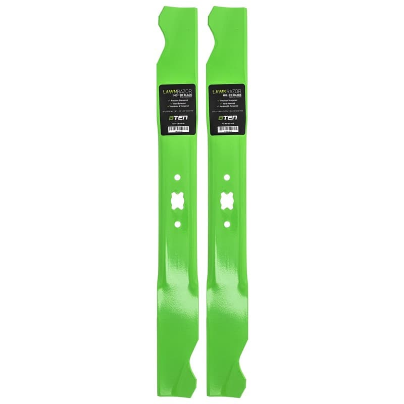 LawnRAZOR High Lift Blade for Cub Cadet SC500 SC100 SC300HW SC500Z CC46ES 2-Pack