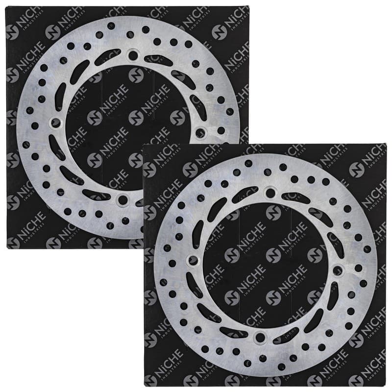 NICHE Front Brake Rotor Set For Honda NX650 XR650L 45351-MN9-020 Motorcycle