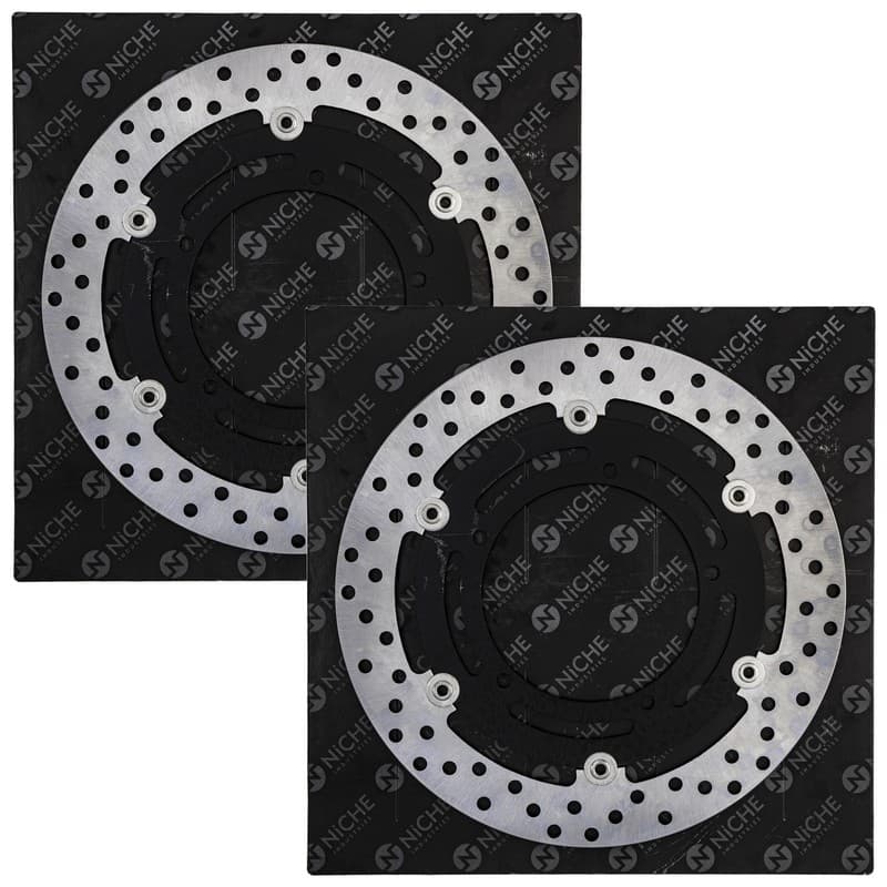 NICHE Front Brake Rotor Set For Yamaha YZF R6 FZ8 39P-2581T-00-00