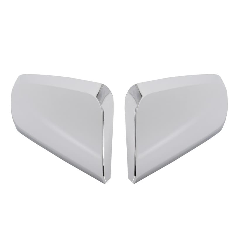 Pair For Chevy Impala 2014-2020 Exterior Side Wind Mirror Cover Caps Chrome
