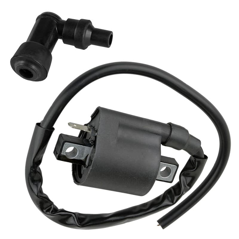 Ignition Coil with Spark Plug Cap for Yamaha Raptor 80 YFM80 2002-2008