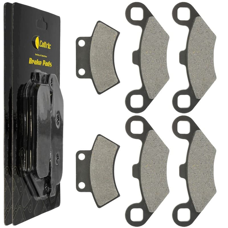 Brake Pads for Polaris Big Boss 400L 6X6 1994 1995 1996 1997 Front Rear Brakes