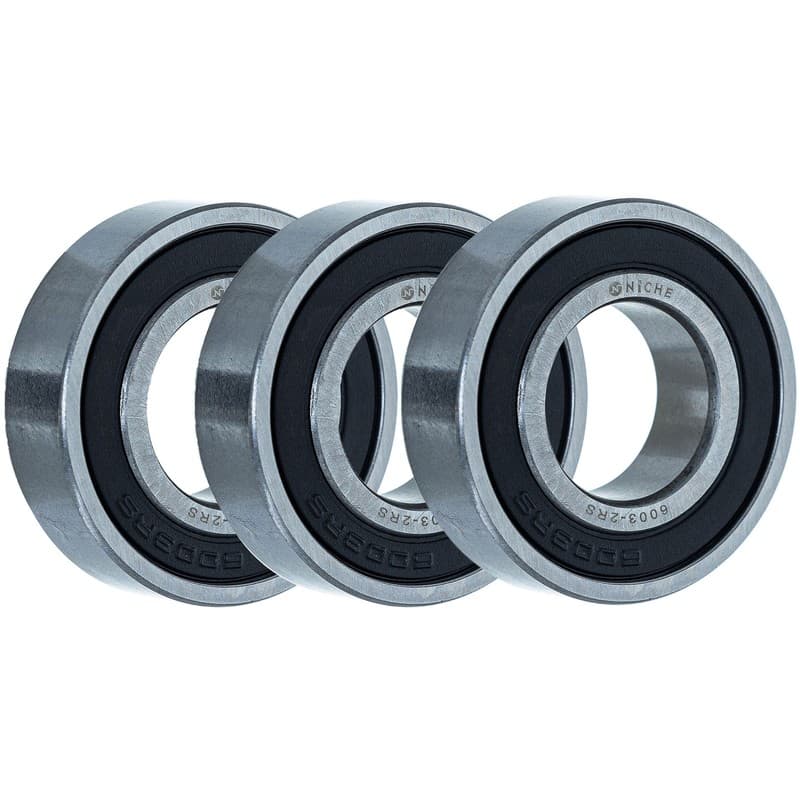 NICHE Wheel Bearing for Honda SporTrax 90 FourTrax 125 TRX90 17x35x10 3 Pack