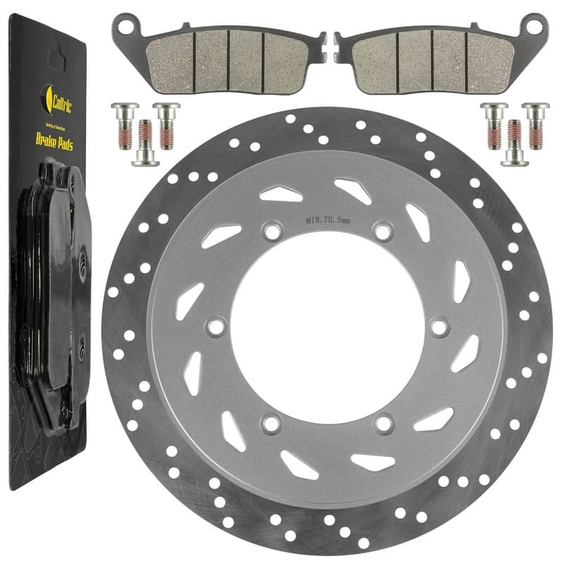Front Brake Disc w/ Pad for Honda VTX1300C VTX1300S VTX1300R VTX1300T 2003-2009