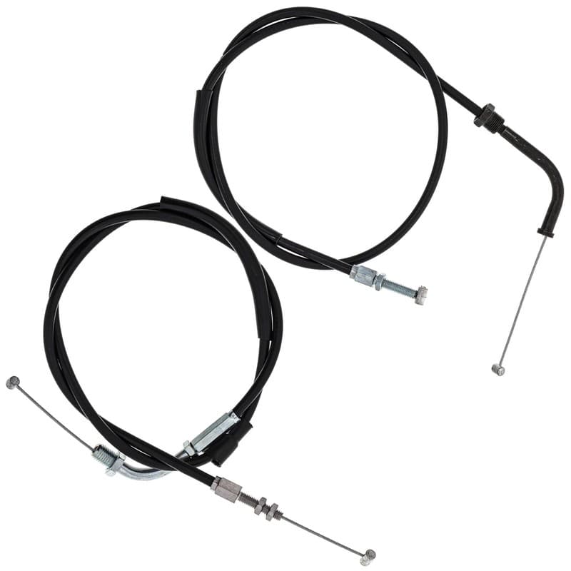 NICHE Push Pull Throttle Cable Set for Honda Shadow VLX 600 VT600C VT600CD