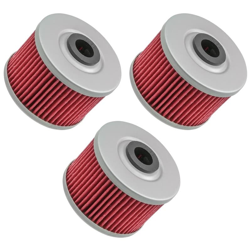 3 Pack Oil Filter for Honda 650 XR650L XR-650L XR650R XR-650R 1993-2025