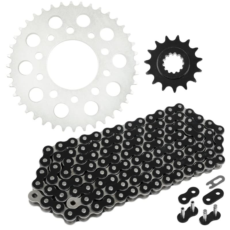 Drive Chain & Sprockets Kit for Honda CB750F RC42 1992 1993-2003 / Black