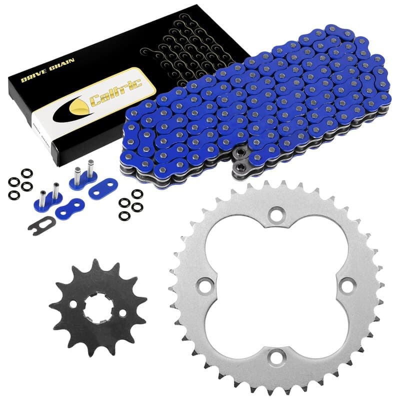 Blue O-Ring Drive Chain & Sprockets for Honda TRX300EX TRX300X 2X4 1993-2009