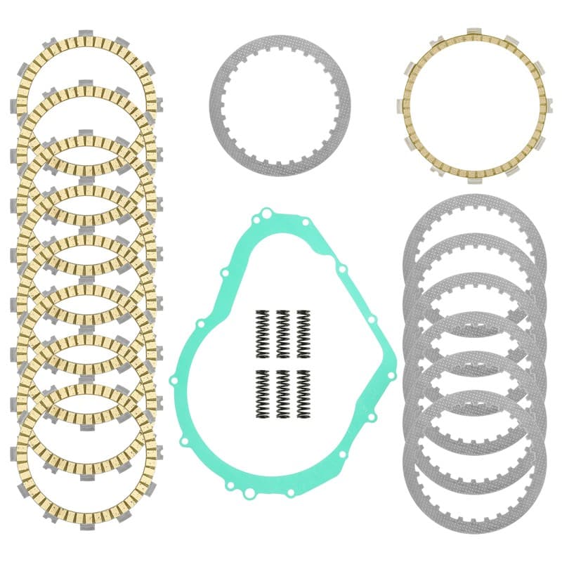Clutch Friction Steel Plates Spring Gasket Kit for Suzuki GSX-R750 GSXR750 11-26
