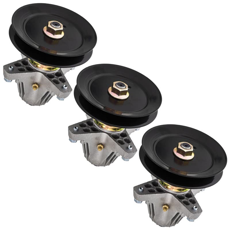 Deck Spindle Set for Craftsman Z6600 Z560 Z6900 T310 G8400 T8400 G8600 3-Pack