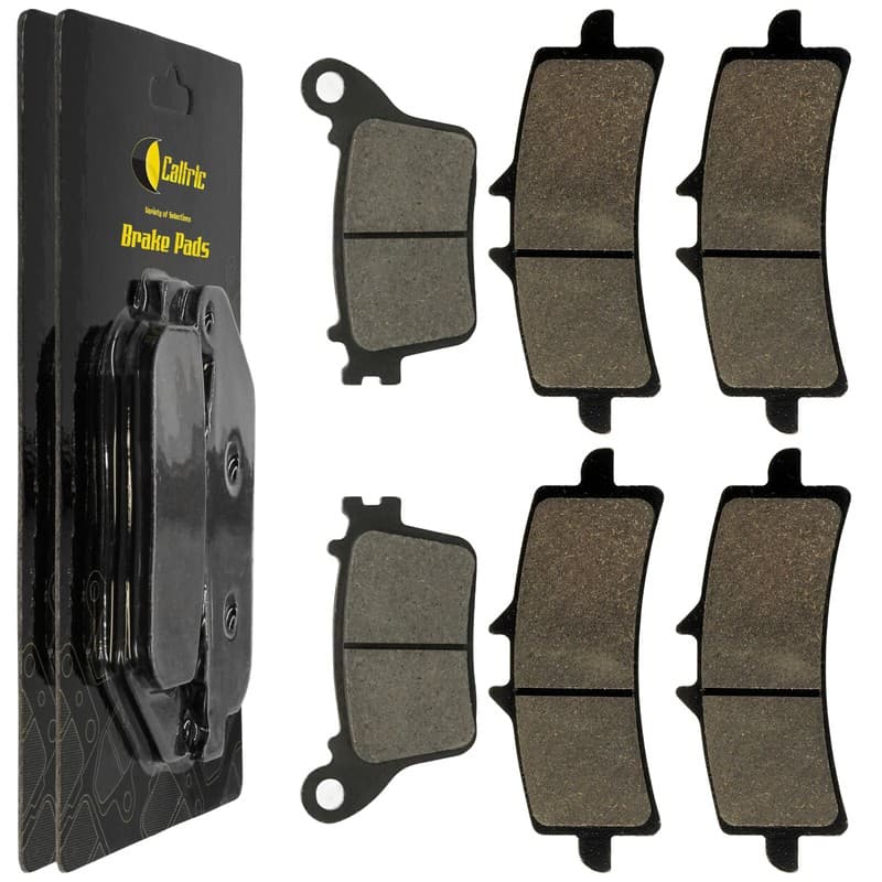 Caltric Front and Rear Brake Pads for Suzuki GSX-R600 GSXR600 GSX R600 2011-2026