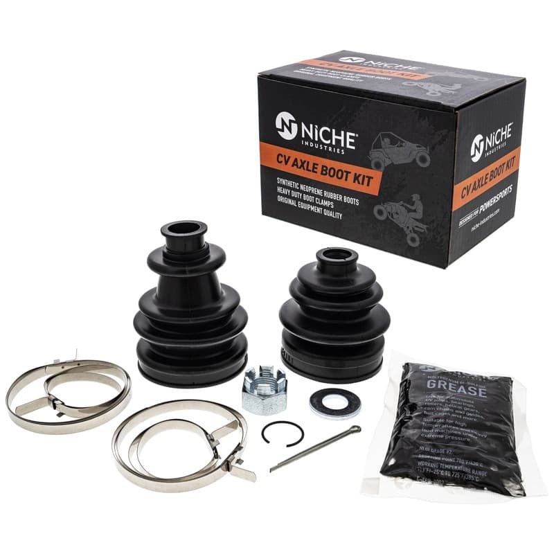 NICHE Front CV Axle Boot Kit for Polaris Sportsman X2 500 2201630 2202910 ATV
