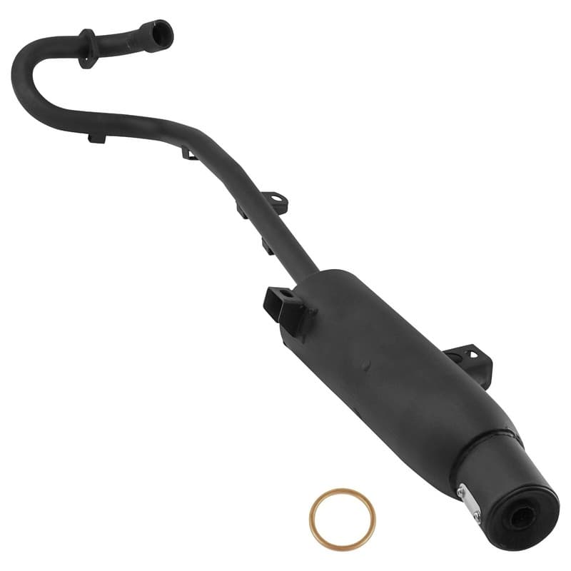 Exhaust Muffler w/ Pipe Gasket fits Honda TRX300FW FourTrax 300 4X4 1988 - 1991
