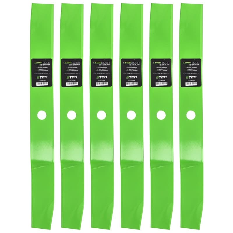 LawnRAZOR Blade for Murray 92418E701 92419E701 095101E701 High Lift 6 Pack