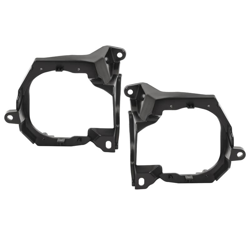 For Ford Mustang GT 2015 2016 2017 Front Fog Lights Bracket Set Black Pair 15-17