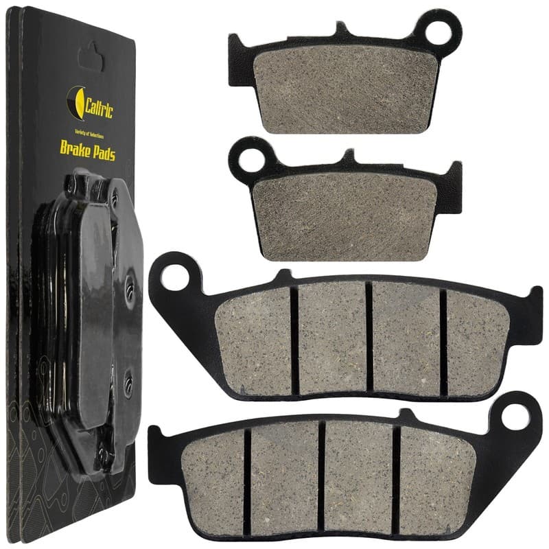 Caltric Front and Rear Brake Pads for Yamaha WR250X 2008 2009 2010 2011