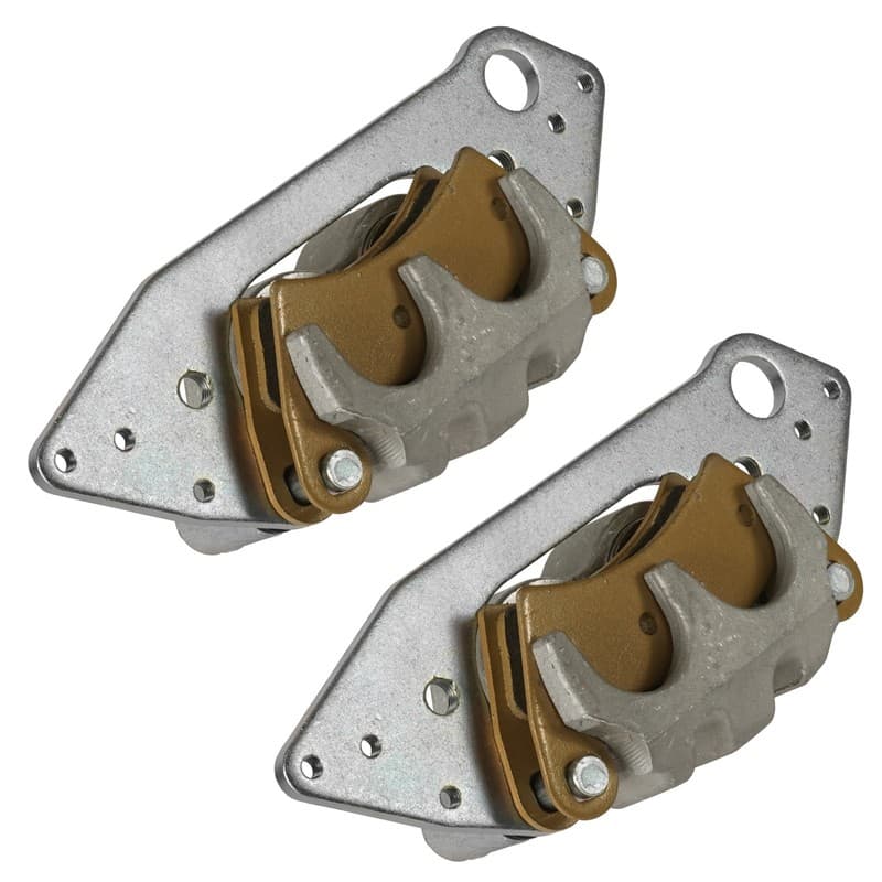 Front Left & Right Brake Calipers W/ Pads for Polaris General XP 1000 2020-2025