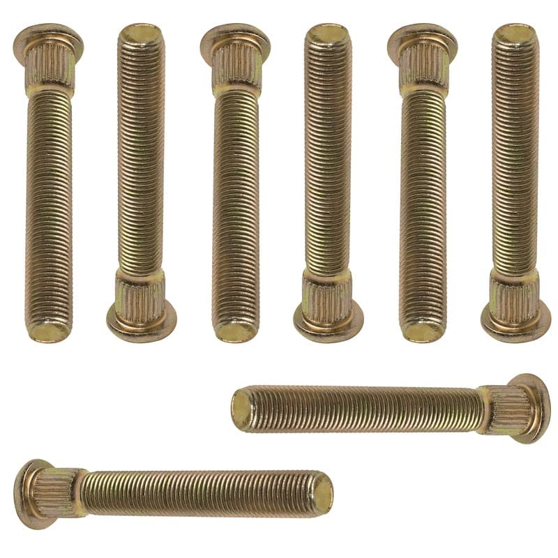 8 Caltric Front Wheel Hub Stud for Polaris 7518654 / 3/8"-24 X 2.68