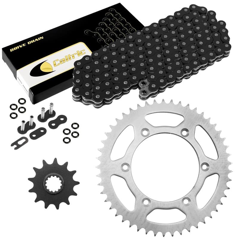 Black O-Ring Drive Chain & Sprocket Kit for Suzuki DR-Z250 2001-2007