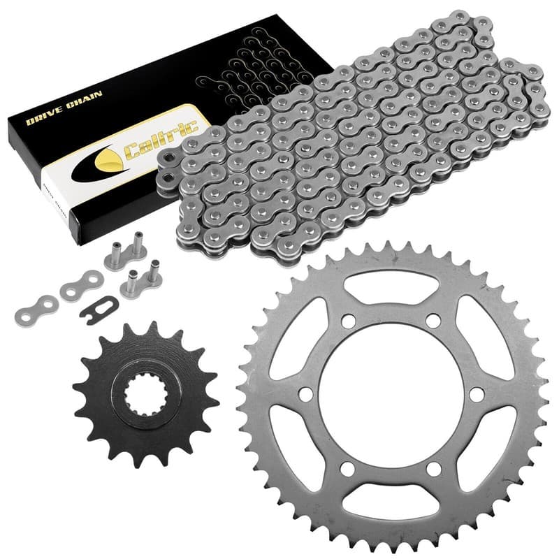 Drive Chain & Sprockets Kit for Yamaha FZ6 2004 2005 2006 2007 2008 2009
