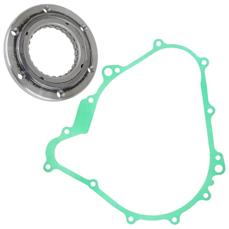 Starter Clutch & Cover Gasket for Yamaha Kodiak 450 YFM45F 4WD Hunter 2005 06