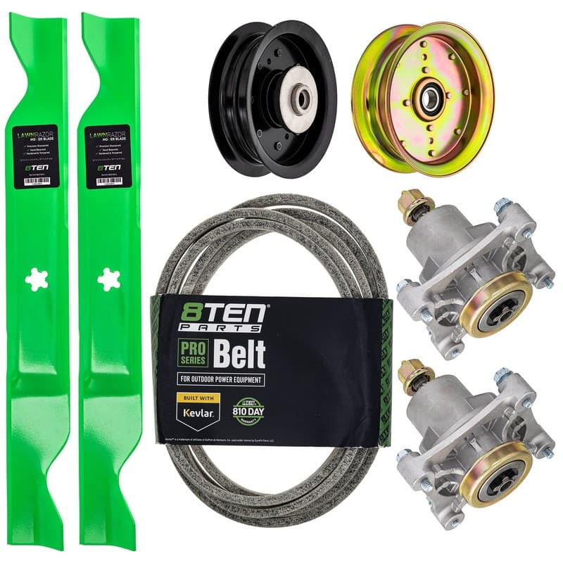 Deck Kit Blade Spindle Belt Idler for Husqvarna LSZ 4622 46 Inch Zero Turn